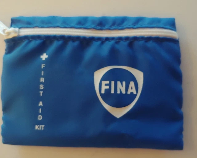 Vintage Fina Gas Station First Aid Kit