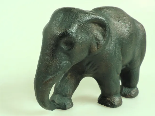Elefant Elephant Skulptur Statue Figur Briefbeschwerer Messing?