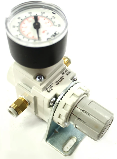 Cylindre Pneumatique Compact SMC MXP10-20 - Double Effet - Occasion En Bon état