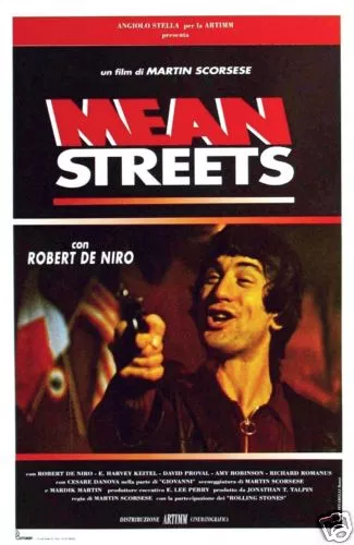 Mean Streets Robert de Niro Vintage movie poster print #2