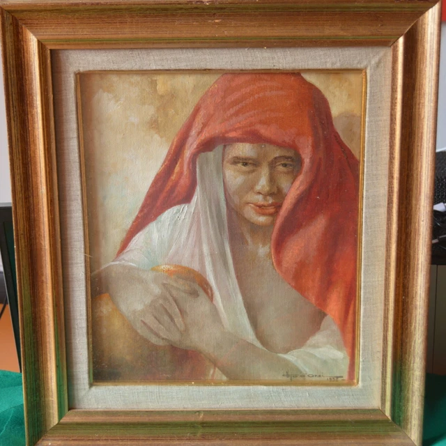 Ugo D'orsi  Ugo D'orsi animatore Disney 1933 dipinto olio su  tela