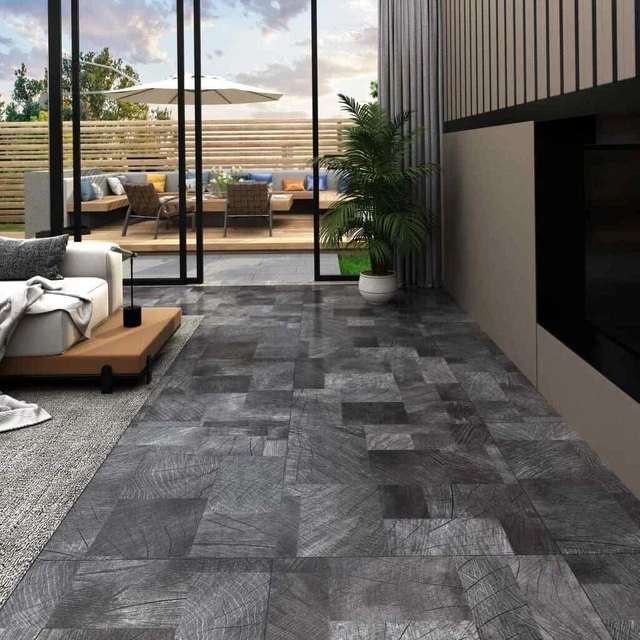 Listoni per Pavimenti Autoadesivi 20 pz in PVC 1,86 m? Legno