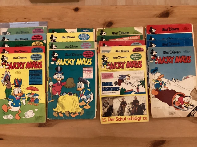 MICKY MAUS Hefte,Konvolut 1964 und 1965
