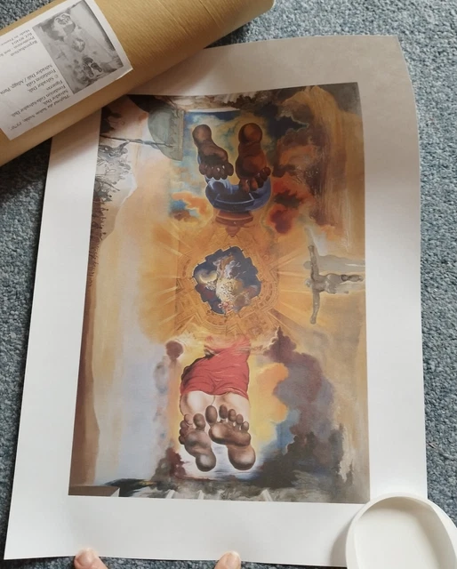 Salvador DALI Divine Comédie Affiche lithographique origin