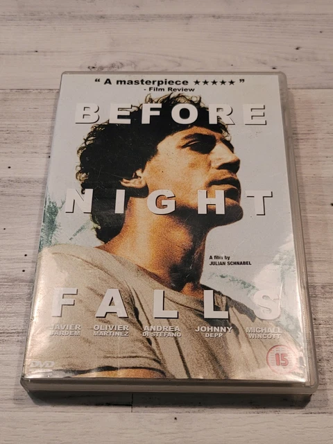 Before Night Falls (DVD) Javier Bardem Johnny Depp Olatz López Garmendia