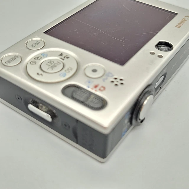 Canon PowerShot SD1000 IXUS 70 7,1 megapixel fotocamera digitale compatta argento testato 18