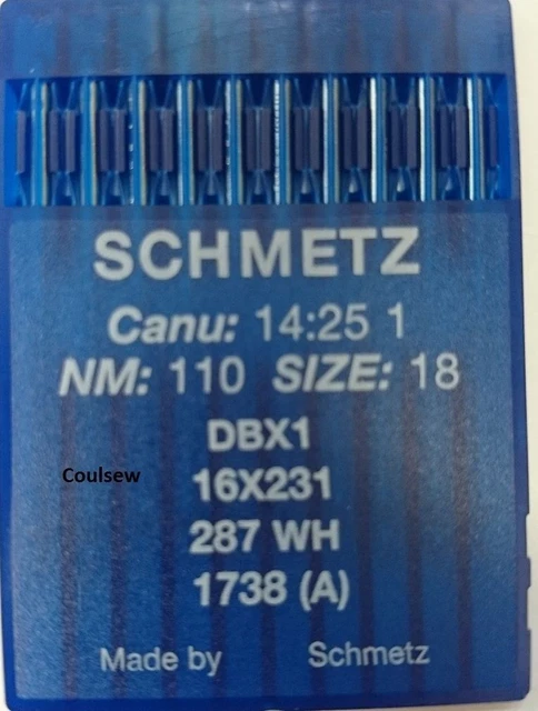 Organ DB X 1 Industrial Sewing Machine Needles - Size 110/18, 10 Pack (16x257 System) - View #4
