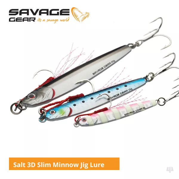 Savage Gear 3D TPE Swim Squid Lures - Cod Bass Pollock Halibut