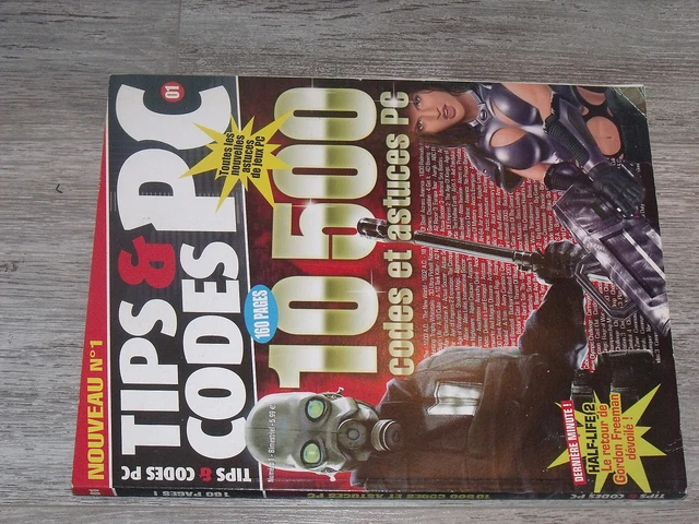 Code 14 Tips $$ TIPS & Codes PC N°1 10 500 codes et astuces PC EUR 12,00 - PicClick FR