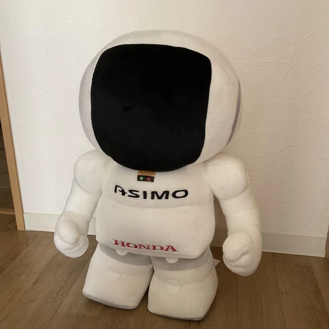 Honda ASIMO Big Size Plush Doll Toy Without Box 60cm Very Rare BANDAI From Japan
