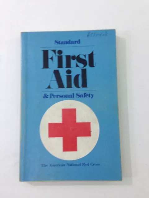 Standard First Aid & Personal Safety - American Red Cross (1973, 1st Edition, PB