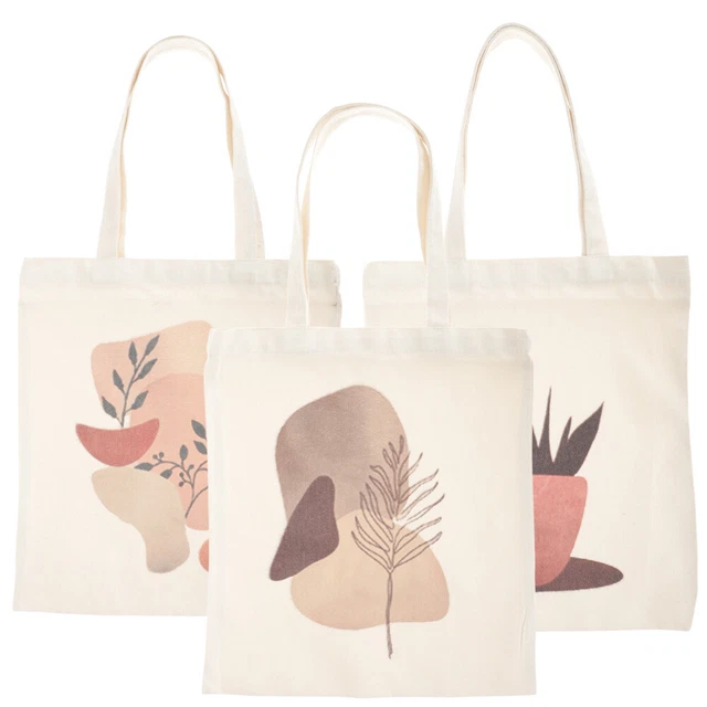 3PCS sacs à bandoulière en toile végétale tote bags for women Canvas Sacs fourre