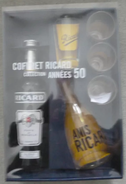 Coffret Ricard Edition Limitée - 4 verres - 1 bouteille - Le Verre  Canaille.com