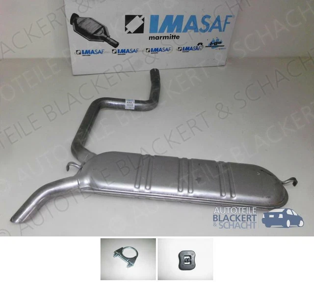 Auspuffset/Auspuffanlage Für MERCEDES-BENZ S-KLASSE Coupe 560 SEC C126