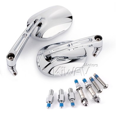 rétroviseurs ViperII noir universel adjustable pr Yamaha V-Max Bulldog Road Star 