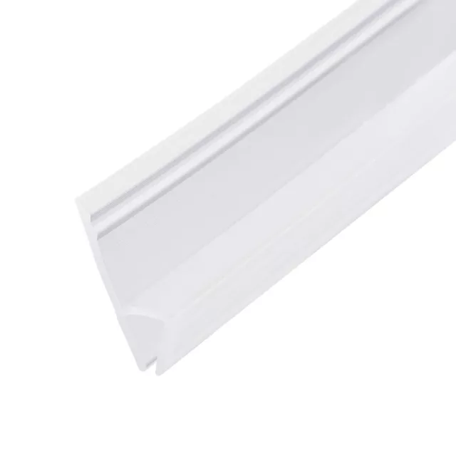 Frameless Glass Shower Door Sweep Seal h-Type 20mm Drip Rail 1/4"(6mm) x 78.74"