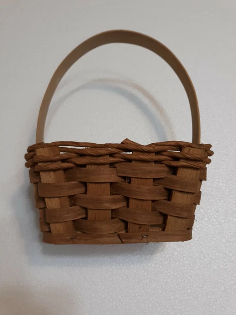 "Cesta oblonga de madera premium de LONE TRAIL 5x7"