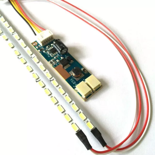LED Rétro-éclairage Bande Kit Avec Lecteur Board 533mm 8W Réglable Luminosité