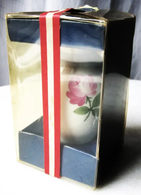 AUGARTEN WIEN ROSE VASE, Porcelain, NEW, Austria