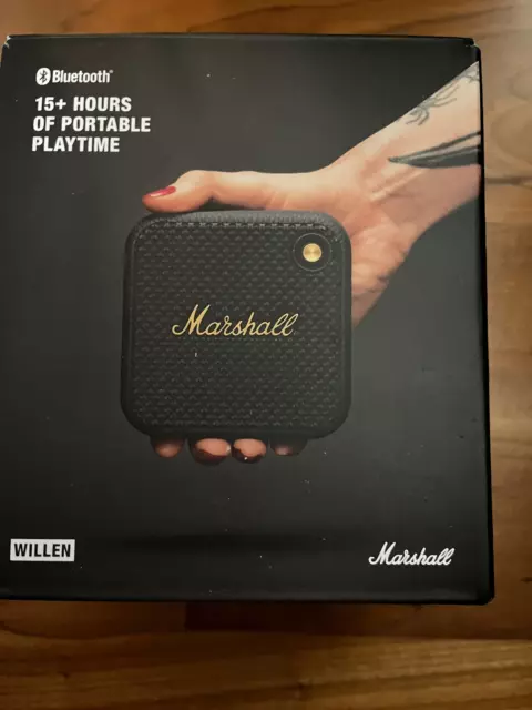 Marshall Willen IP67 Bluetooth-Lautsprecher - Schwarz