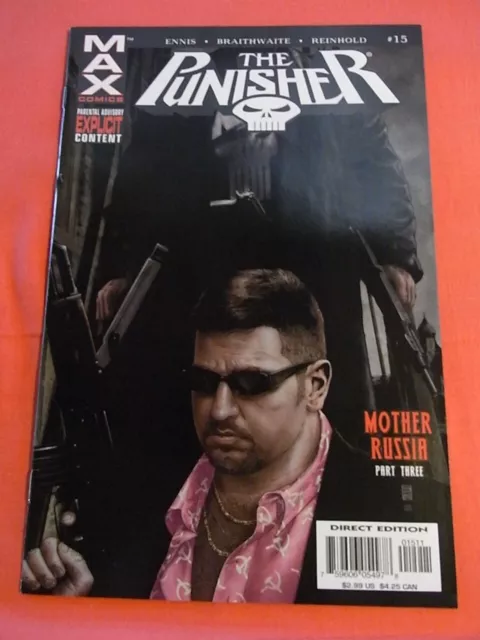 The PUNISHER #15  MAX -   "MOTHER RUSSIA" PART 3   (2004 7th series)