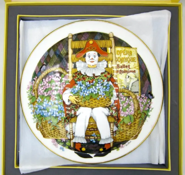 Royal Doulton Painted Feelings Collector Plate (Boxed) Behind The Painted Masque