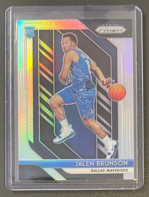 2018-19 Panini Prizm Jalen Brunson RC - Silver Prizm Rookie #250  Rookie Card