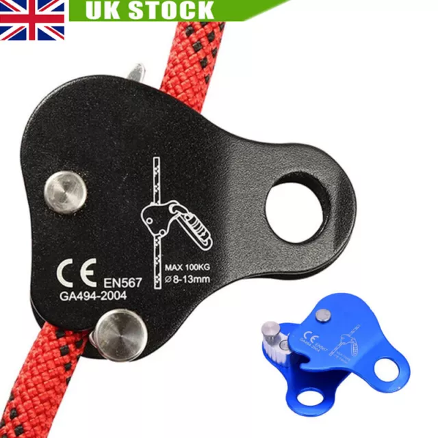 UK Professional Rock Climbing Rope Grab Tree Arborist Mountaineering Fall Arrest