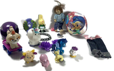 Pacchetto di giocattoli per ragazze oggetti misti sorpresa scatola di giocattoli piccoli bambini età 3+ 17 articoli