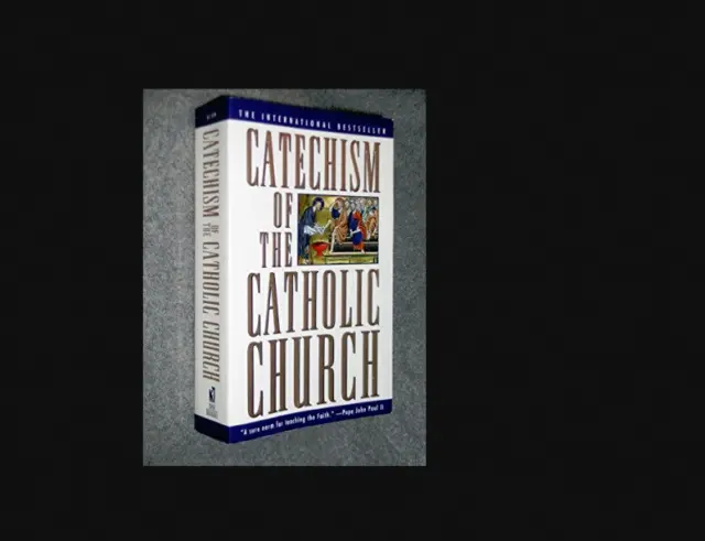 CATECHISM OF THE CATHOLIC CHURCH a paperback book FREE USA SHIPPING Catholicism