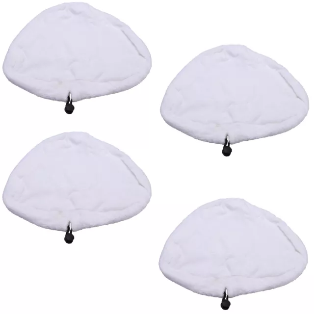 Steam Mop Hard Floor Microfibre Cleaning Pads Covers For Vax S2 Pack Of 4