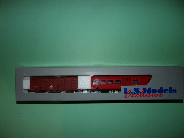 LS MODELS COFFRET 2 voitures US ex PLM SOMORAIL 30151 NEUF et RARE EUR