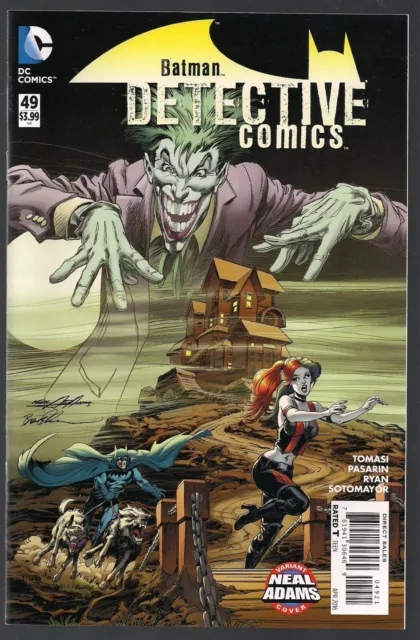 Detective #49 Dc 2016 Joker Harley Neal Adams Homage Batman #227 Variant Cvr Nm