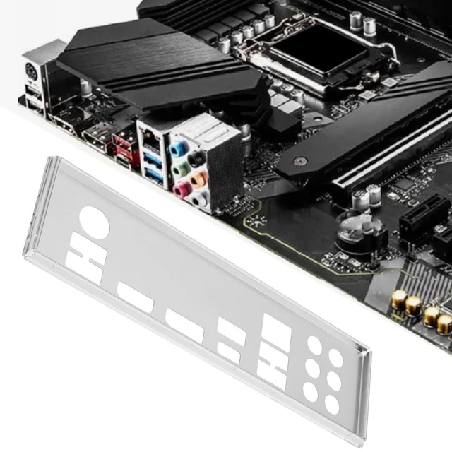 ECSING 1X COMPUTER Motherboard IO Backplane Compatible with MSI Z490-A ...