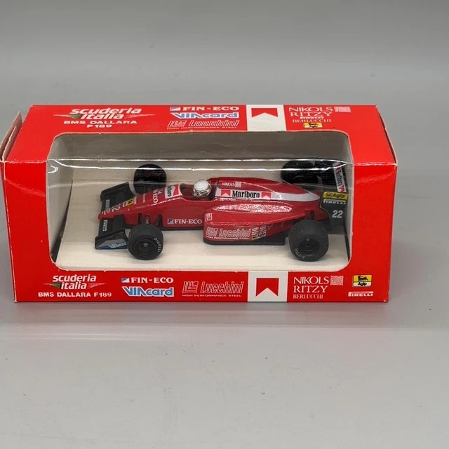 1994.- Gerard Berger. Ferrari 412 T2. - La historia de la Formula 1 a