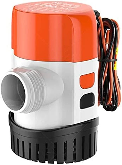 12V 13B Series 1100 GPH Automatic Water Sensing Bilge Pump