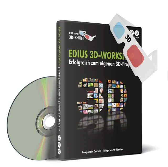 DVD Lernkurs EDIUS 3D-Workshop