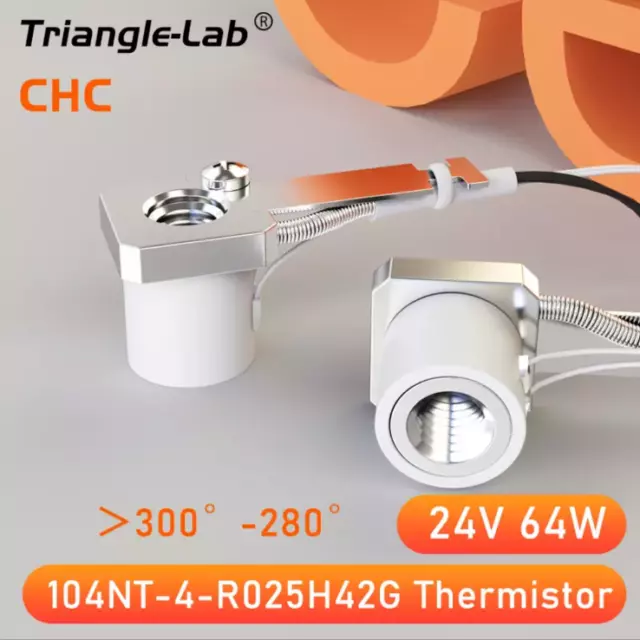 Trianglelab CHC Ceramic Heating Core 64W 12V or 24V(ships same day from PA, USA)