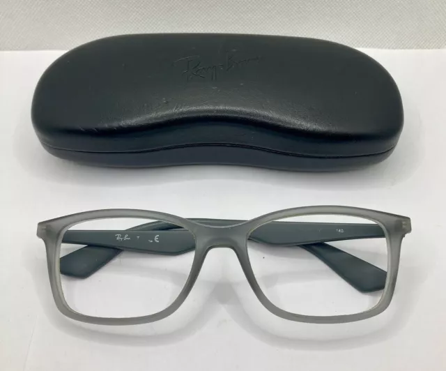 Ray Ban RB 7047 Full Rim Eyeglasses Glasses Frames Eyewear Grey Frames and Case