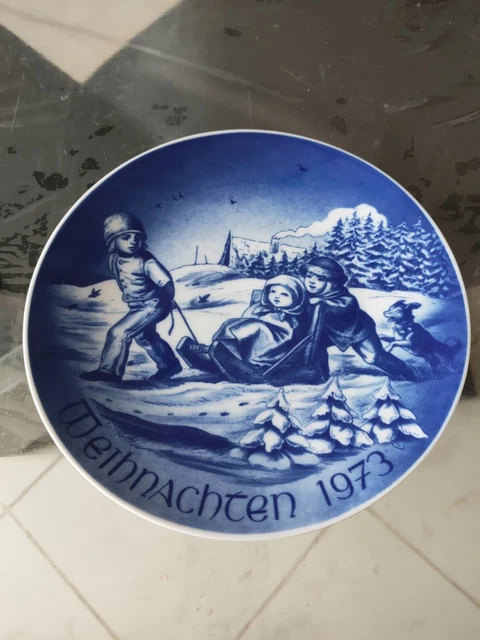 Piatto di Natale 1973 - Bareuther - Limited Edition