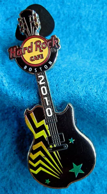 PROTOTYPE BOSTON MARCH ON STAGE 2010 BLACK GUITAR STARS Hard Rock Cafe PIN LE