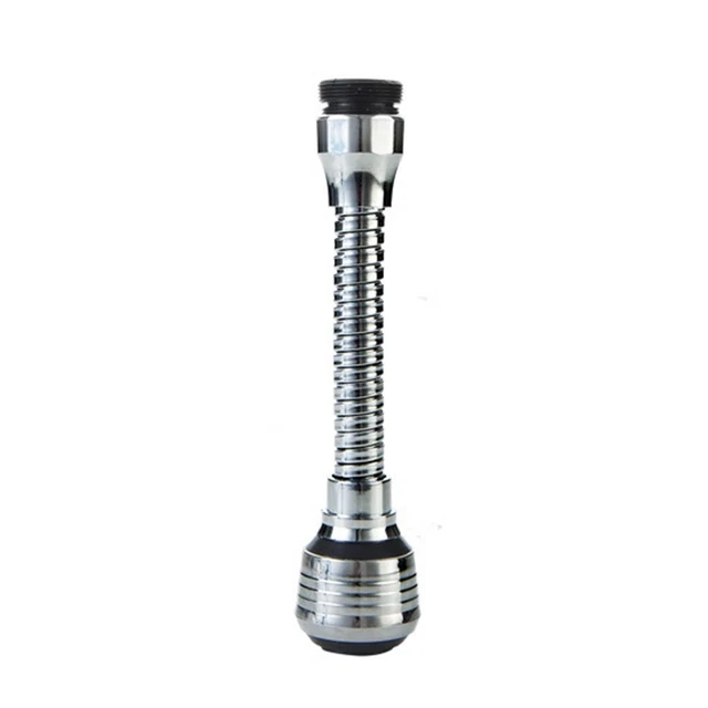 Práctico extensor pulverizador de grifo 360° rotación giratoria flexible ahorro de agua