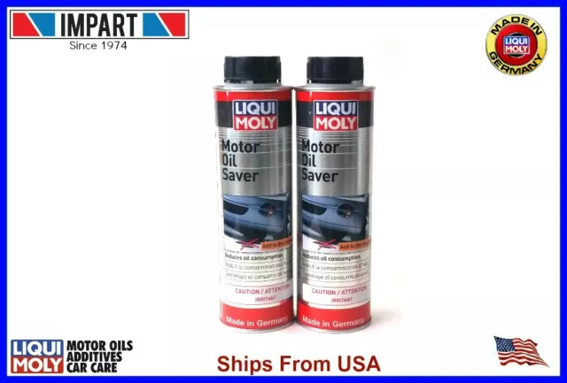 Liqui Moly Motor Oil Saver Additive 300ml (2) cans 10.14oz. LM2020