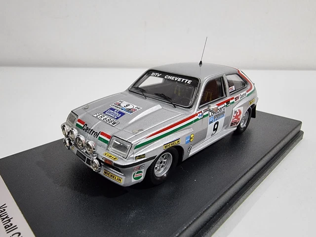VAUXHALL CHEVETTE 2300 HSR N.18 RAC RALLY 1980 MCRAE/NICHOLSON 1:43 Ixo VAUXHALL CHEVETTE 2300 HSR N.18 RAC RALLY 1980 MCRAE/NICHOLSON 1:43 Ixo