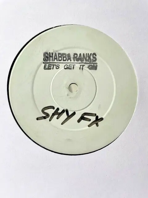 Shabba Ranks – Let's Get It On Dillinja Goldie Shy FX Remixes 12" Jungle Vinyl