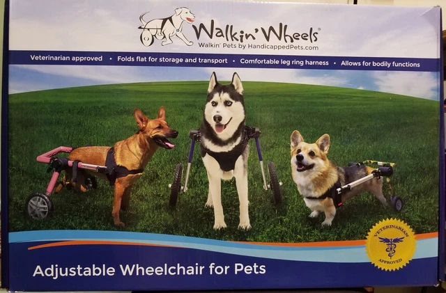 Dog Wheelchair - For Medium Dogs 26-49lbs - By Walkin' Wheels