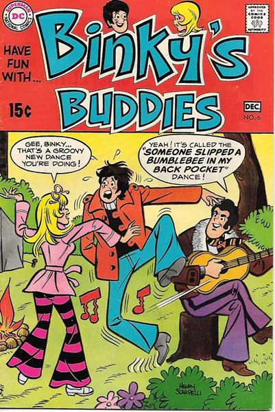 Binky's Buddies Comic Book #6, DC Comics 1969 FINE+