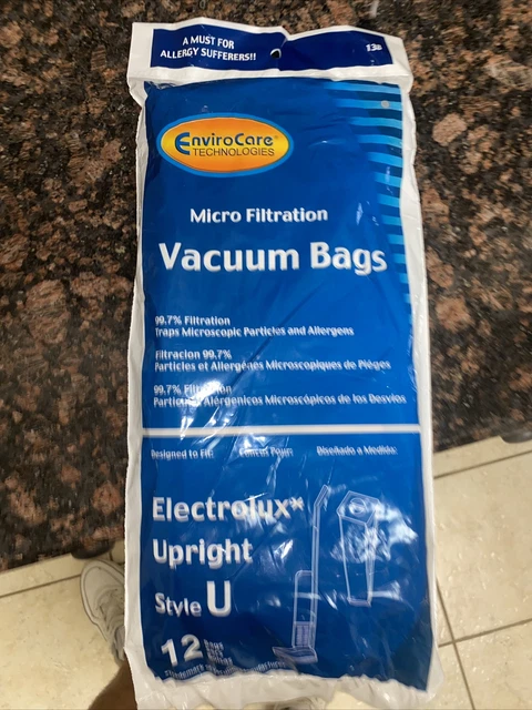 Electrolux Upright Style U Vacuum Bags (60 total)