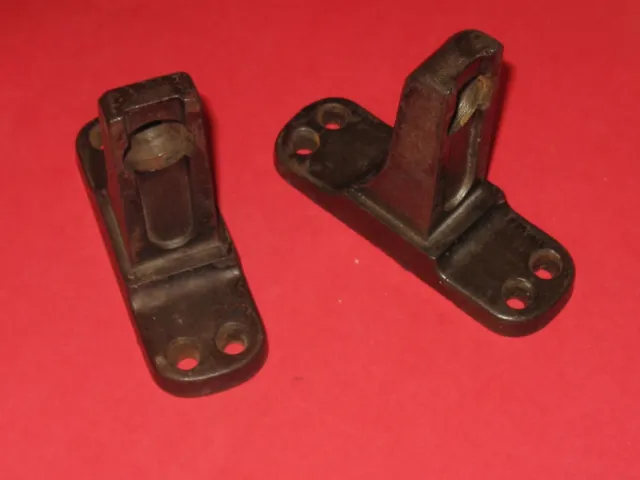 Pair Heavy Duty Cast Iron Industrial Shelf Brackets - repurposed 2