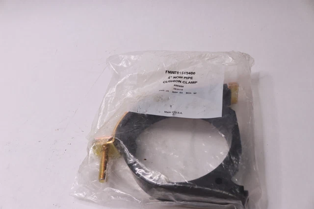 FNW Plated Cushion Pipe Strut Clamp 4&quot; 7815Y0400